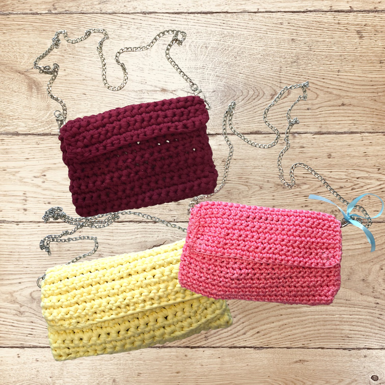 Fatte a mano in cotone con rifiniture in acciaio