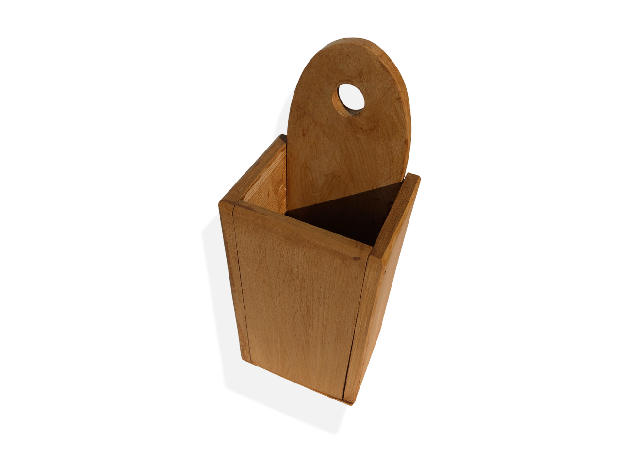Porta oggetti in legno.