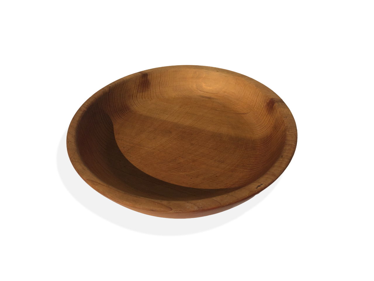 Grande piatto in legno.